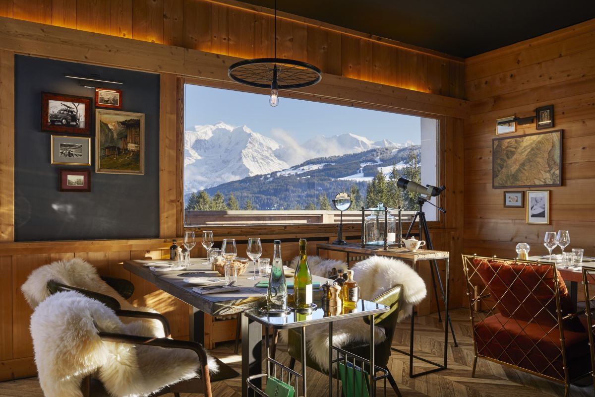 Chalet Vallée des Alpes Mont Blanc - Restaurant